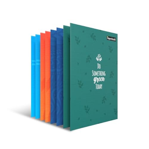 Paperkraft Paper Folder | Double Pocket | 31.0 cm x 22.5 cm | Pack of 8 - Image 1