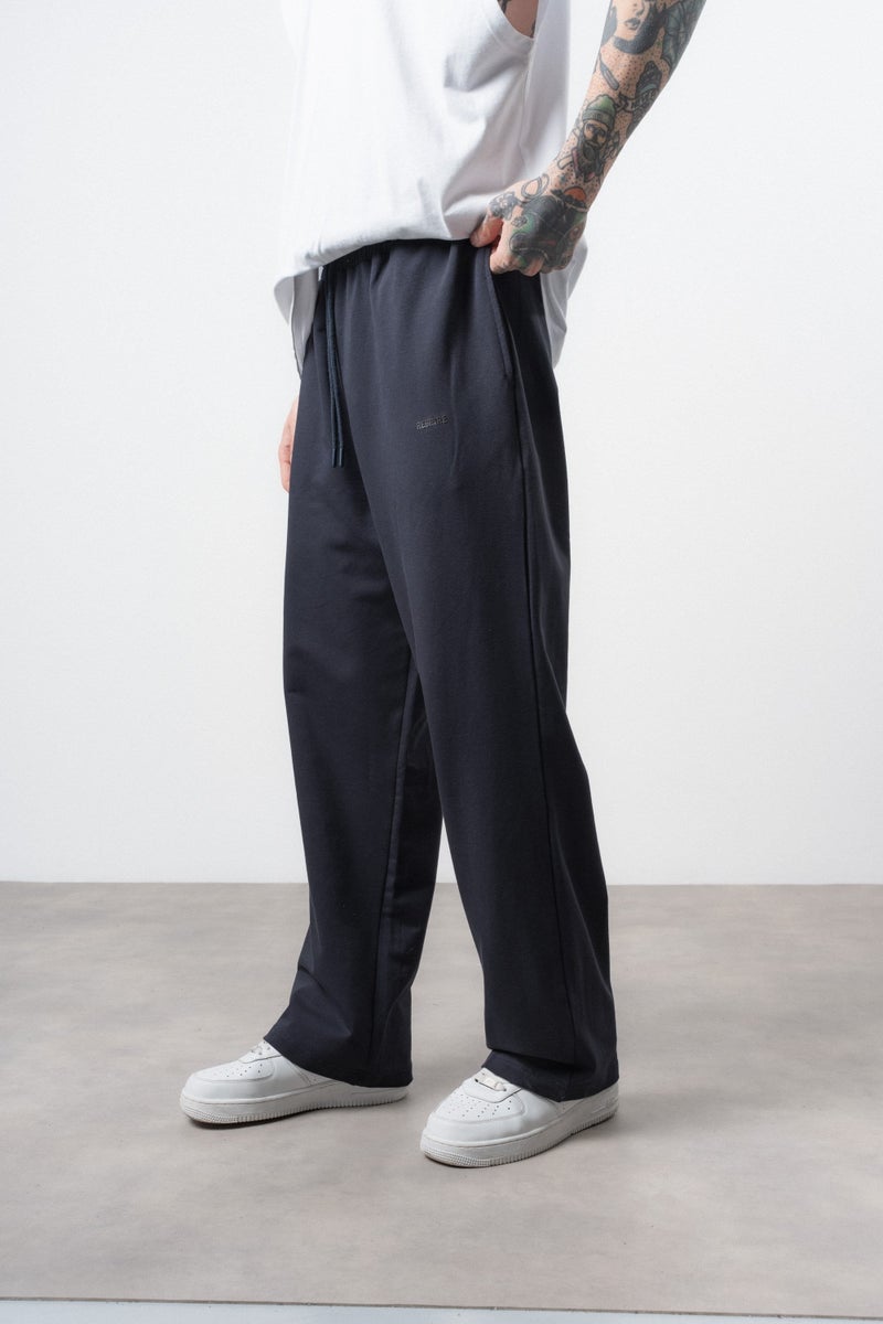 RESPIRE Men's Basic Baggy Sweatpants Navy Blue - Image 5