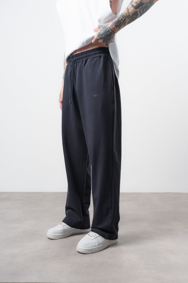RESPIRE Men's Basic Baggy Sweatpants Navy Blue - Image 2