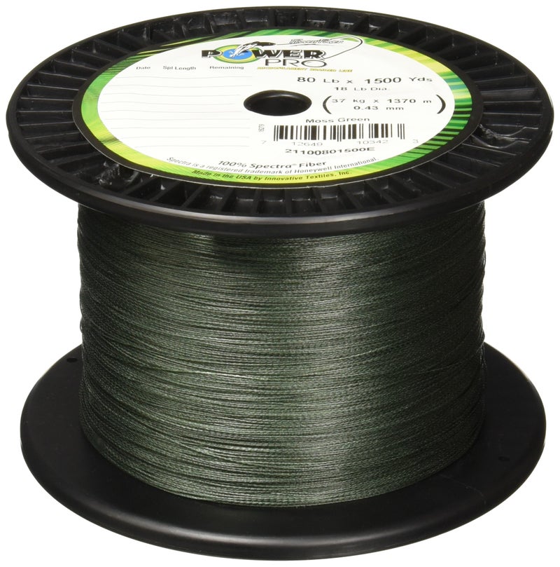 Power Pro PowerPro Braided Fishing Line - Moss_Green - 30lb - 300yd/275m (21100300300E) - Image 5