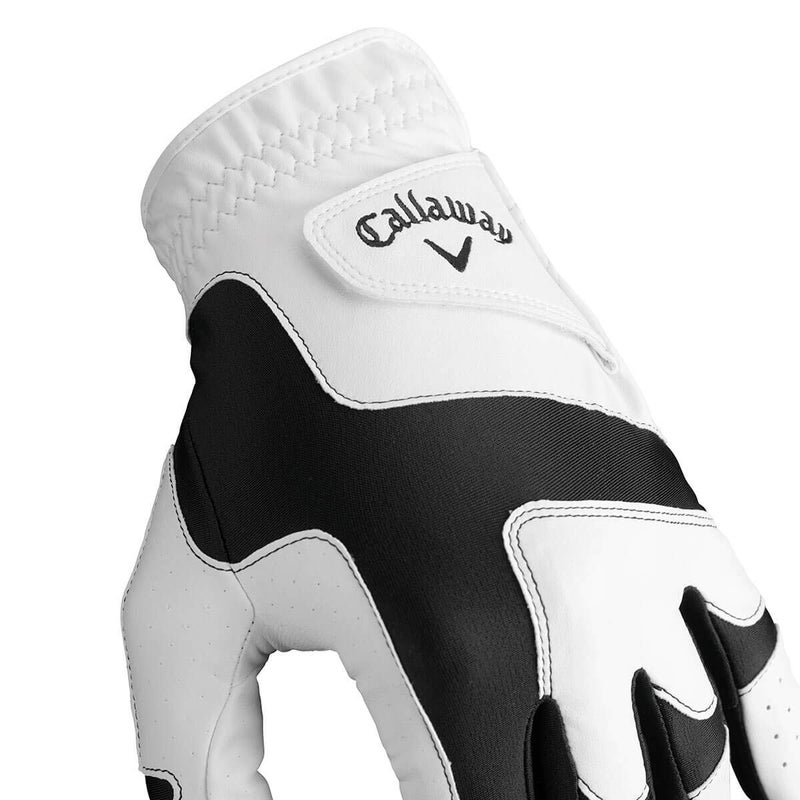 Callaway Golf Opti Fit Seamless Universal Fit Golf Glove, Men's, Worn on Right Hand , White - Image 3