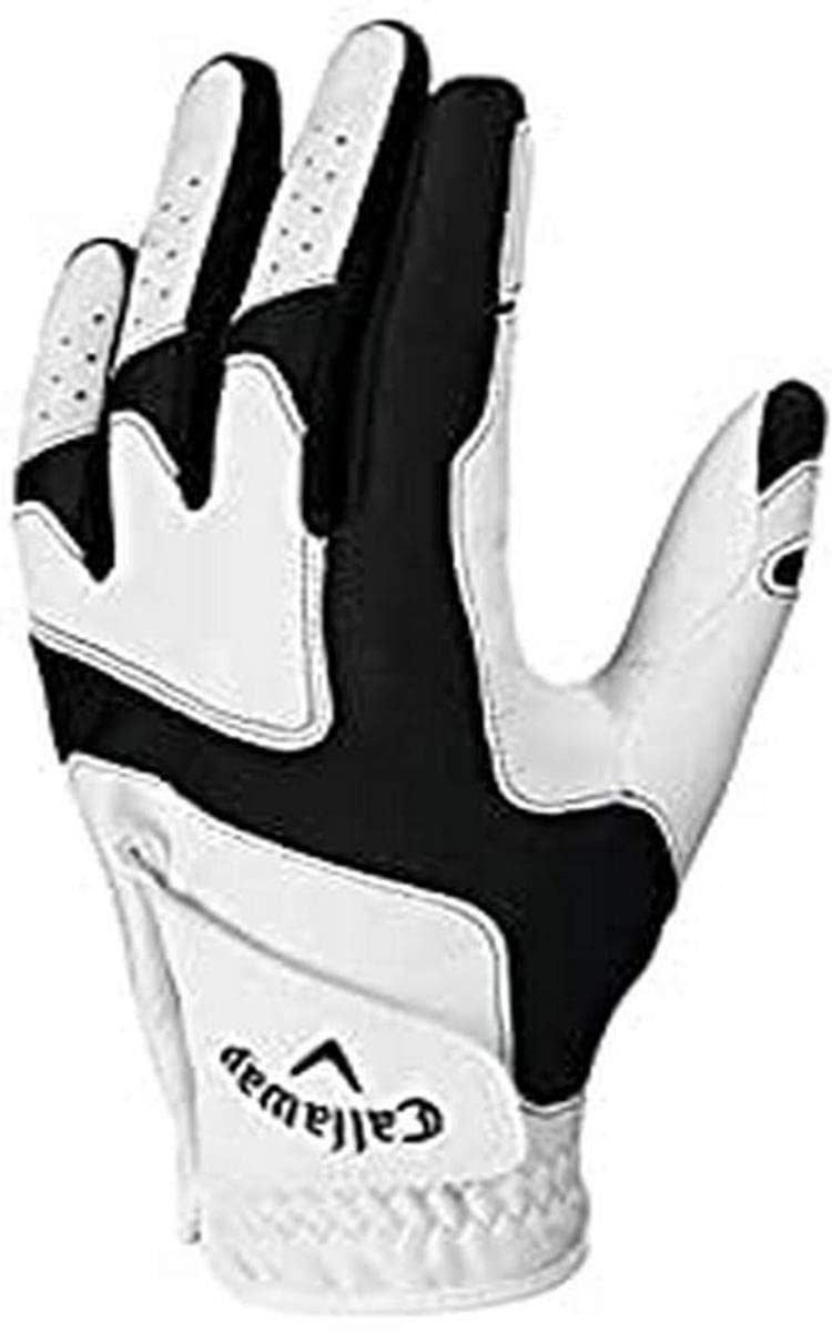 Callaway Golf Opti Fit Seamless Universal Fit Golf Glove, Men's, Worn on Right Hand , White - Image 1