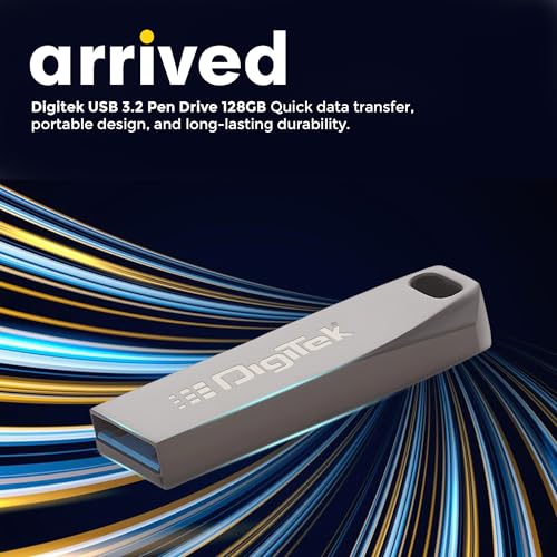 Digitek (Dud 128G V3.2) USB 3.2 Flash Drive, 128GB Storage, High Speed Read & Write, Pen Drive, Magnetic, X-Ray & Temperature Resistant | Compatible with Windows & Mac OS - Image 2