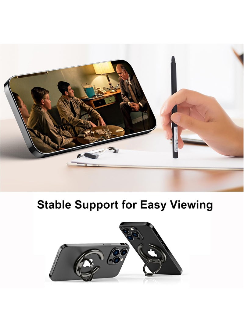 KASTWAVE - Magnetic Phone Ring Holder for Magnetic, Magnet Finger Ring Grip Stand Holder, Compatible with iPhone 15 14 Plus 13 12, Pro, Pro Max, Android,Samsung, Mag Safe Accessories - Image 1