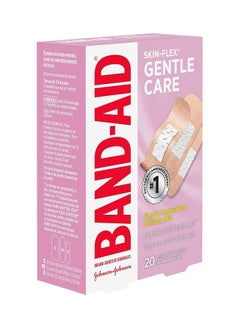 Band Aid Skin-Flex Gentle Care Adhesive Bandages. Assorted sizes 20 bandages  - Image 3