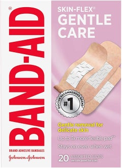 Skin-Flex Gentle Care Adhesive Bandages. Assorted sizes 20 bandages - pzsku/Z020448F3B2FF8B64644AZ/45/_/1649587490/f21b6f55-7222-4083-a5b8-ca2a6fb52452