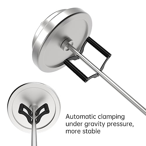 AimiDream V Bar Landmine Handle Attachment for Barbell Bar, Solid Multi-Grip Landmine Handle Attachment with Non-Slip Rubber Handle, Fits Olympic Bars Strength Training Bars,Black - Image 3