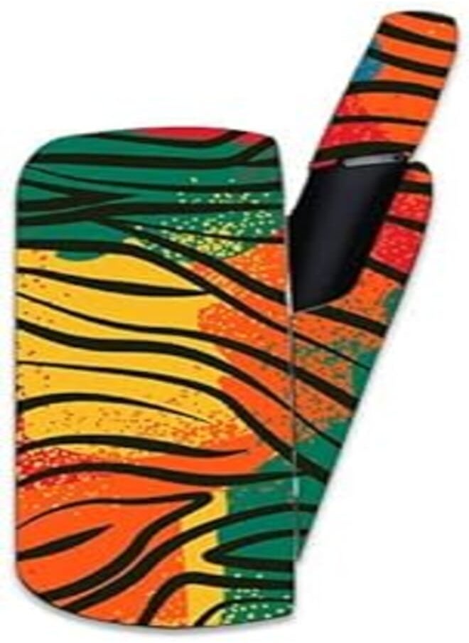 OZO - Ozo Tiger Coloring Style Skins Sticker for Iqos (SE202TCS) - Image 1