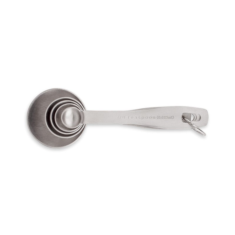 Husmait Stainless Steel Measuring Spoons - 5 Piece Heavy Duty Measuring Spoon Set For Dry Food  Spices Or Liquids - Image 2