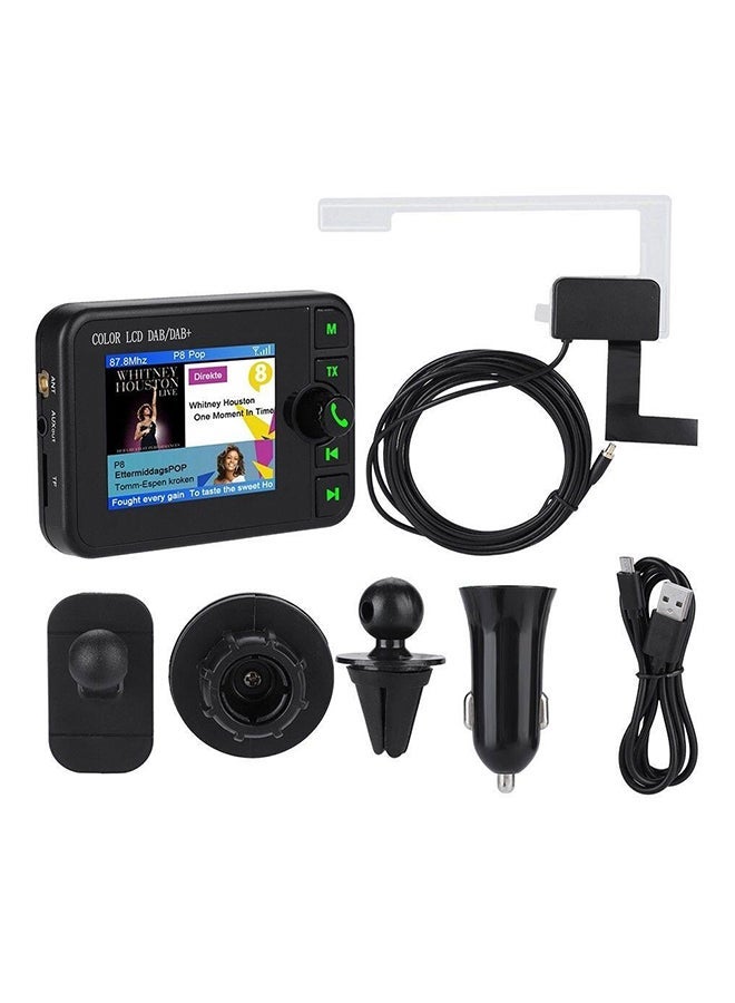 NIBEMINENT Digital Display DAB Radio Receiver MP3 Player V6478 Black - Image 1