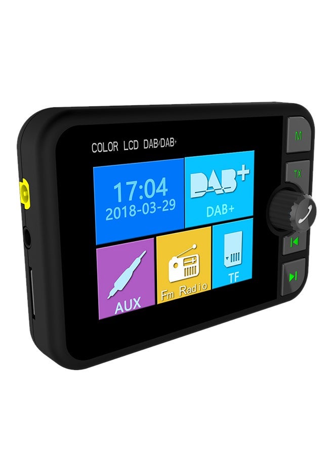 NIBEMINENT Digital Display DAB Radio Receiver MP3 Player V6478 Black - Image 3