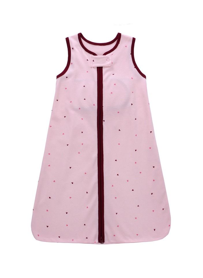Loquat Newborn Cotton Breathable Kick Resistant Sleeveless Vest Sleeping Bag 