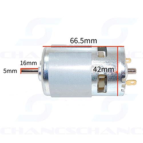 CHANCS 775 Gear Motor 12V/24V Kit Sawing Machine DC Circular Saw Mini Table Saw for Hobbies Saw Blade for Cutting/Polishing - Image 2