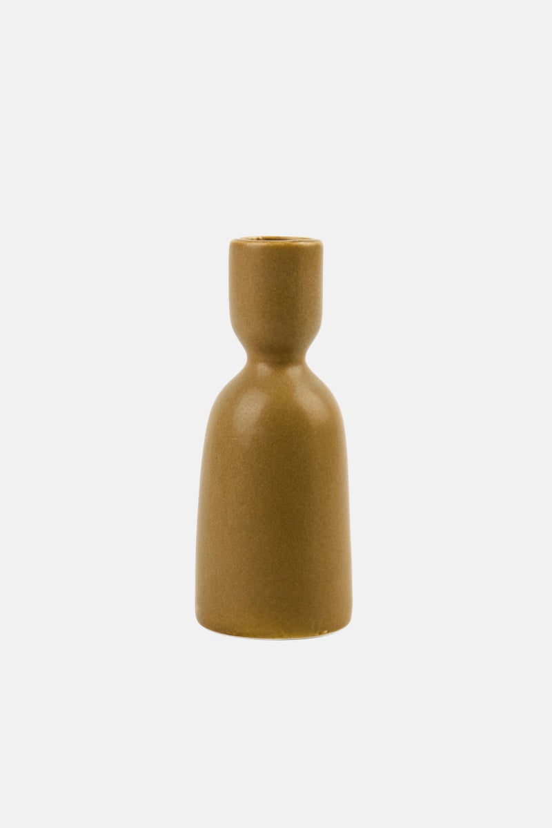 Muy Mucho Ceramic Candle Holder, Sage Green  - Image 1