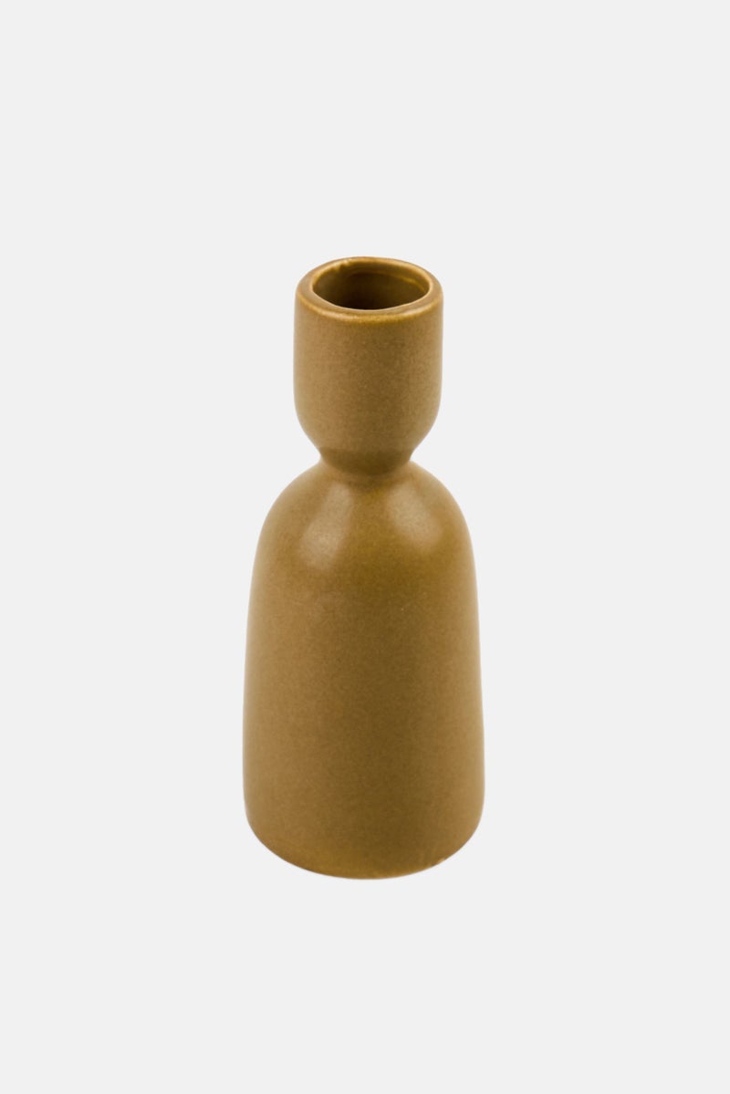 Muy Mucho Ceramic Candle Holder, Sage Green  - Image 2