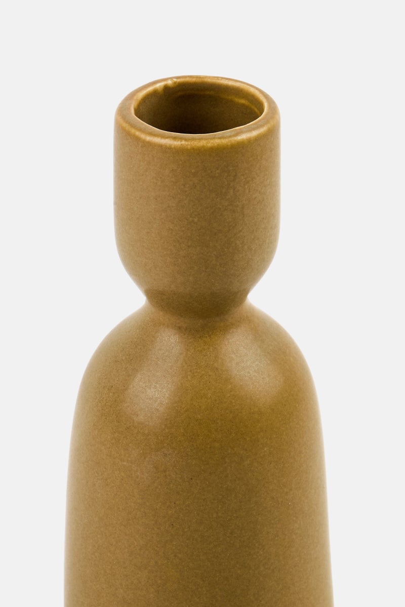Muy Mucho Ceramic Candle Holder, Sage Green  - Image 3