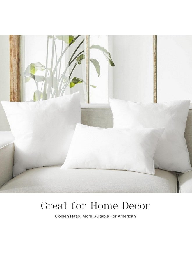 Phantoscope Pillow Inserts, Hypoallergenic 100% Virgin Fiber Square Form Microfiber Throw Pillow Inserts, Couch Bed Pillows 45x45 cm, 18x18 Inch (Pack of 4) - Image 2