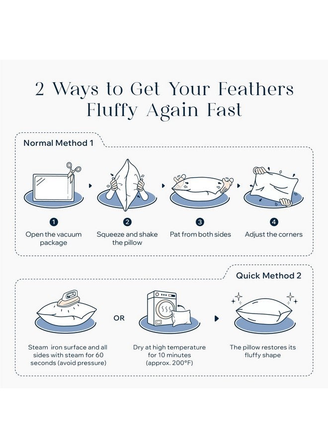 Phantoscope Pillow Inserts, Hypoallergenic 100% Virgin Fiber Square Form Microfiber Throw Pillow Inserts, Couch Bed Pillows 45x45 cm, 18x18 Inch (Pack of 4) - Image 4