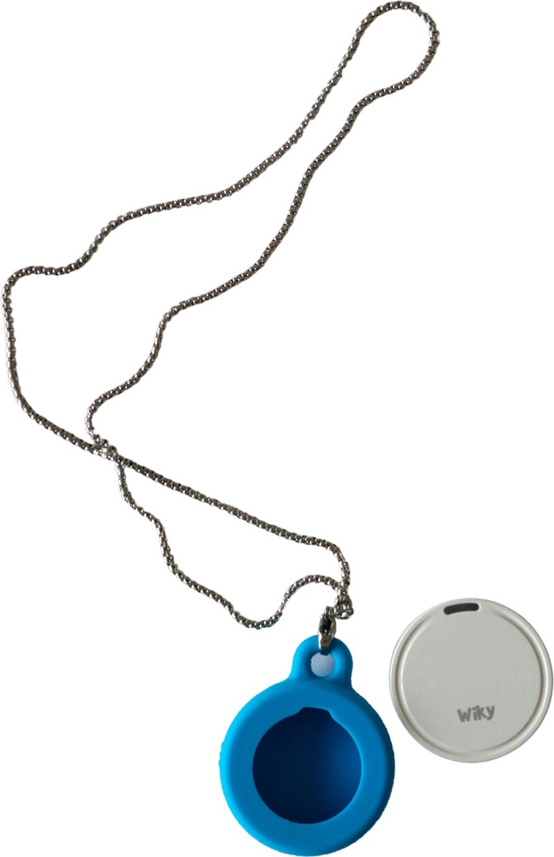 Tag Kids Smart AirTag Blue - Smart Location Tracking Device (Apple Compatible)
