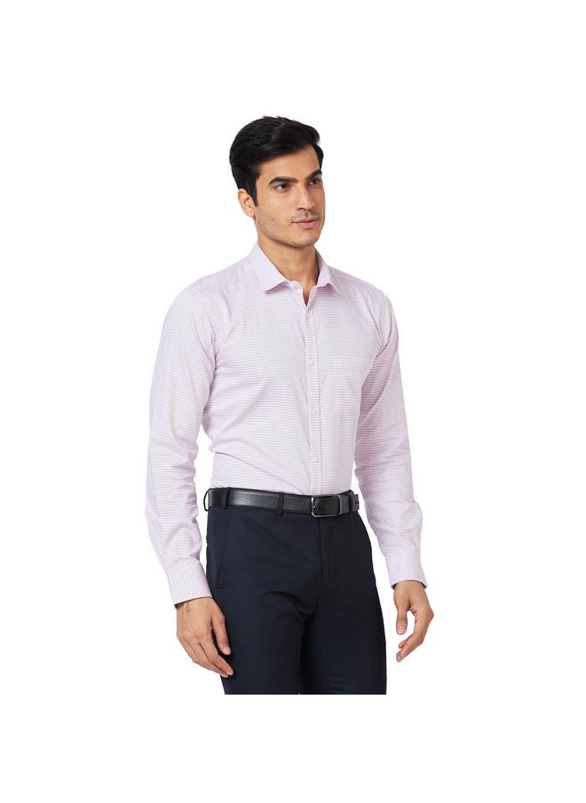 بارك أفينيو - قميص بارك أفينيو رجالي بقصّة Slim Fit (PMSX17122-R3_أحمر متوسط، 40) - Image 1