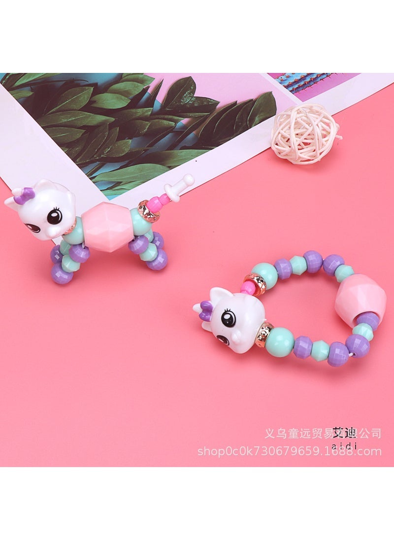 Magical DIY Kids Bracelet Necklace Bead Set Eddie (bag) 