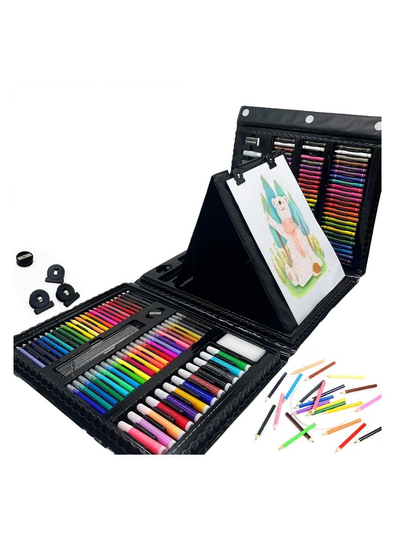 Zashe 208 PCS Art Supplies – Complete Drawing & Painting Kit for Kids, Teens & Artists with Case  - Image 1