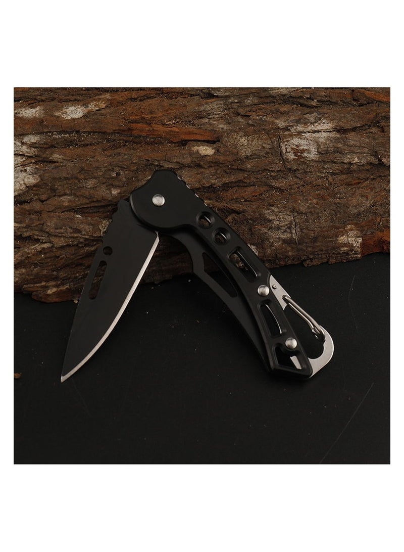 Captaintech Stainless steel folding knife, keychain, outdoor camping - Image 2