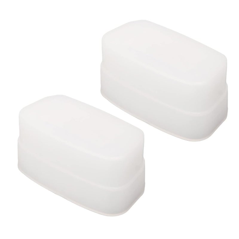 2Pcs Bounce Dome Diffuser for Canon 320EX Flash Speedlight Softbox Photography - Image 2