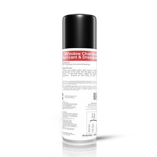 UE Elite Window Channel Lubricants & Dresser - Non-staining & Long-lasting Dresser Spray between the Rubber Beadings & Glasses-Smooth & Protect your Window, Door, Hardware Functions, 250ML (PACK OF 2) - Image 2