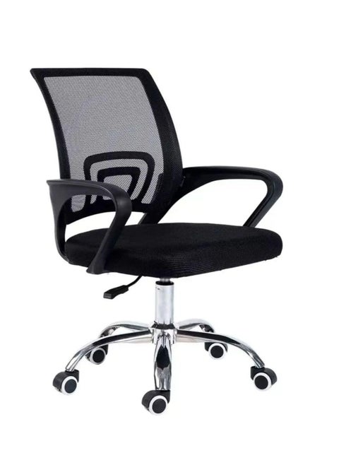 Office Chair Ultimate Comfort, Ergonomic Design, Height Adjustable, Desk Chair Backrest Lumbar Support Black