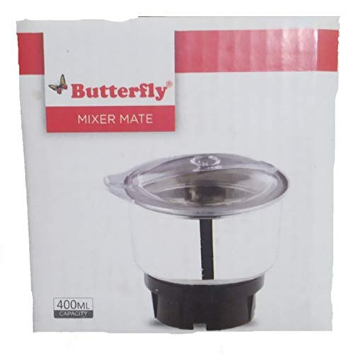 Butterfly Stainless Steel Mga-4Cj 400Ml Chutney Jar - Black - Image 3
