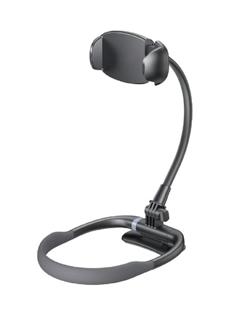 Generic - Cell Phone Stand, Neck Cell Phone Holder, Flexible Long Arm Gooseneck Phone Holder for bed, 360 Degree Free Rotation Phone Mount, Universal Multi-Functional Mobile Phone Stand for 4.7''-6.7'' Phone Brand: Generic - Image 1