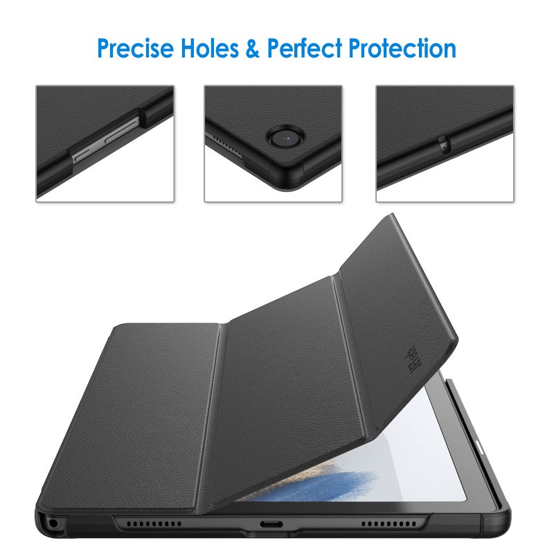 JETech Case for Samsung Galaxy Tab A8 10.5-Inch 2022 (SM-X200/X205/X207), Slim Lightweight Stand Protective Tablet Cover with Auto Wake/Sleep (Black) - Image 5