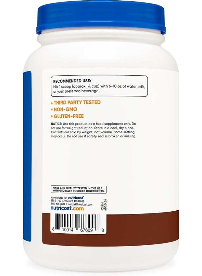 Nutricost, Whey Protein Concentrate, Milk Chocolate, 2 lb (907 g) - Image 4