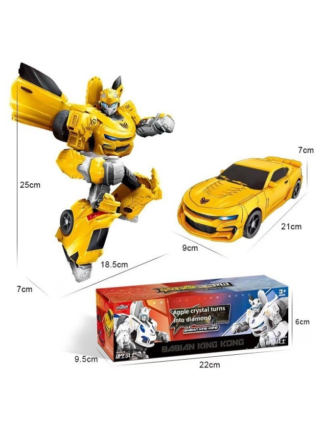 لعبة تشوه روبوت سيارة كينغ كونغ دبور أوبتيموس المحارب اليد روبوت بوي نموذج لعبة-اللون: R27 دبور مشوه - Image 1