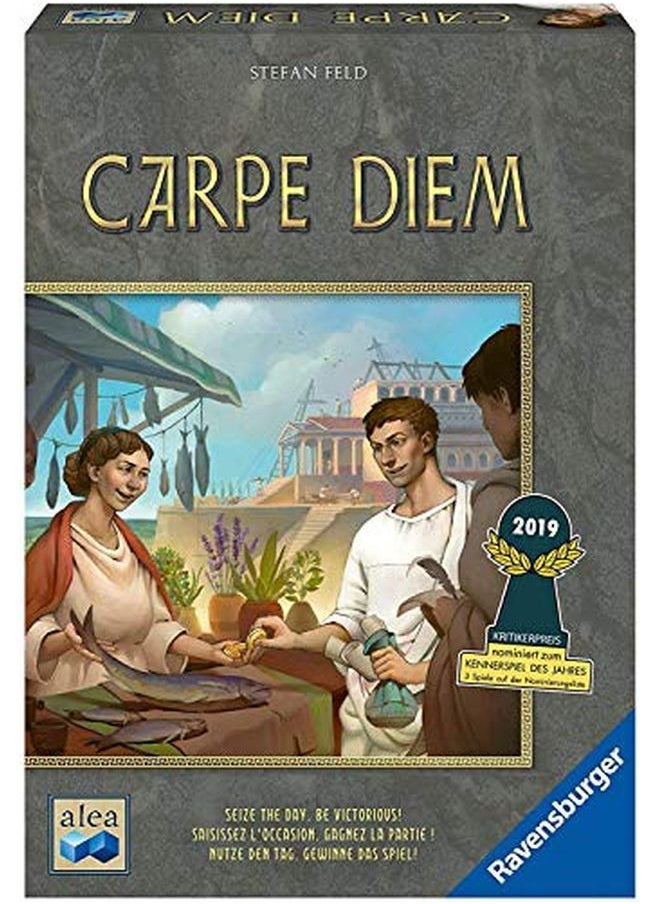 Ravensburger - Carpe Diem Strategy Board Game For Age 10 & Up 2019 Kennerspiel Des Jahres Nominee - Image 1