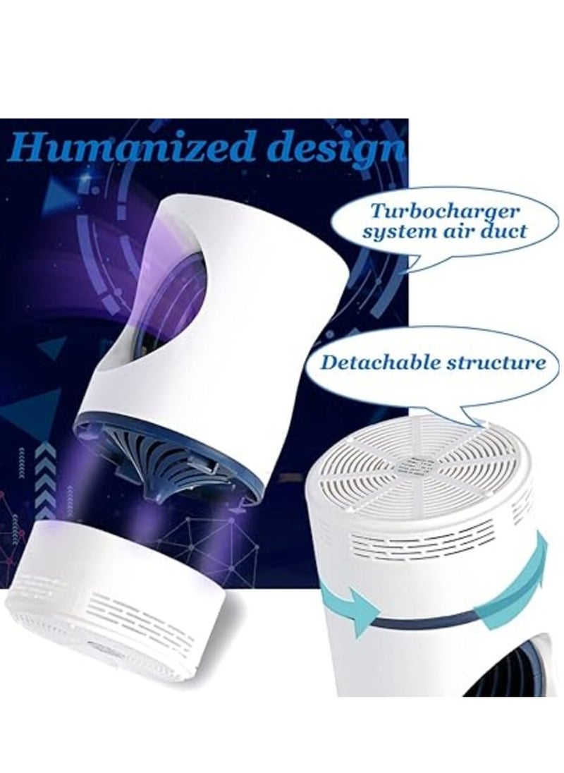 Generic - USB Mosquito Killer Lamp, Indoor Mosquito Killer Trap and Electric UV Mosquito Killer Lamp, 360° Non-Radiation Insect Killer for Bedroom Kitchen Office Home Kitchen - Image 1