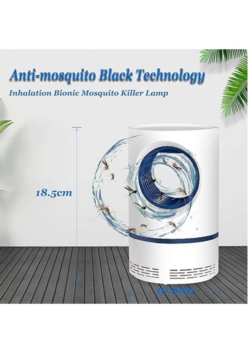 Generic - USB Mosquito Killer Lamp, Indoor Mosquito Killer Trap and Electric UV Mosquito Killer Lamp, 360° Non-Radiation Insect Killer for Bedroom Kitchen Office Home Kitchen - Image 1