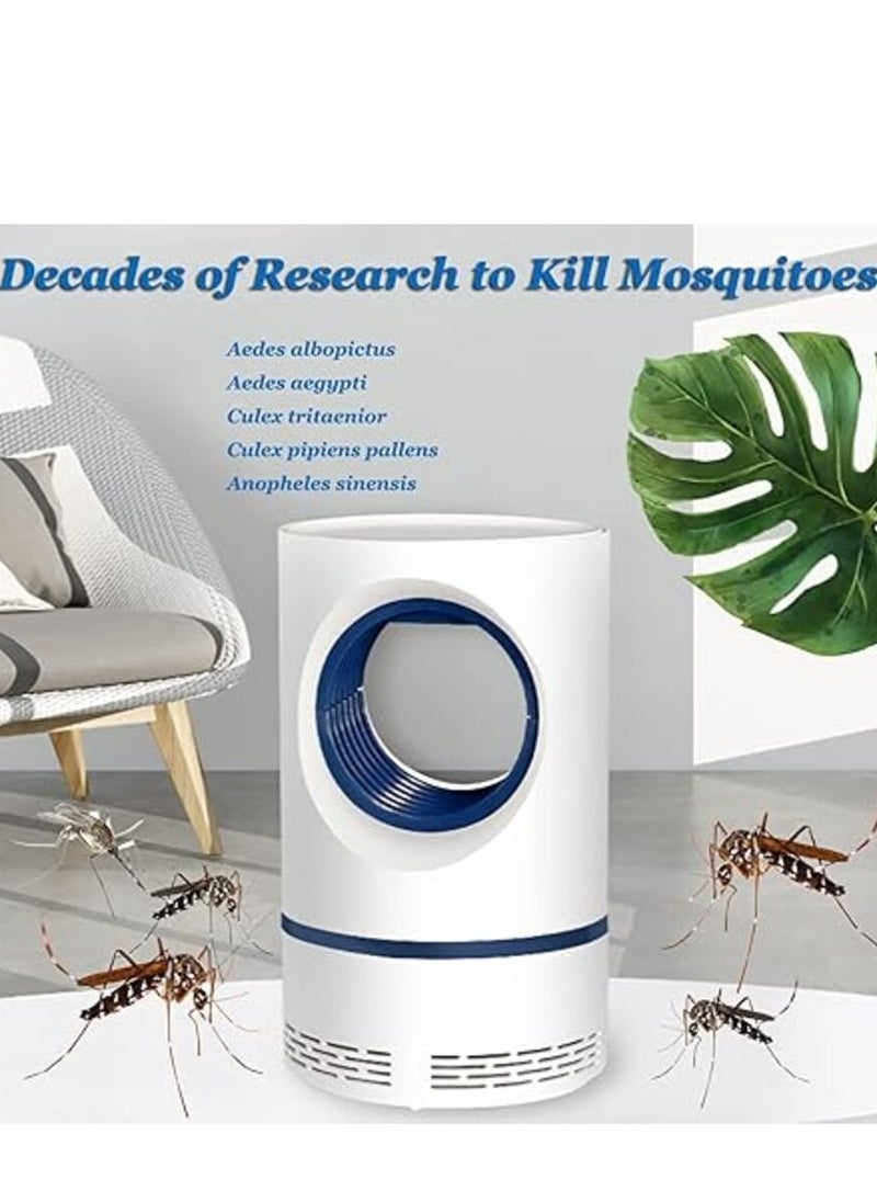Generic - USB Mosquito Killer Lamp, Indoor Mosquito Killer Trap and Electric UV Mosquito Killer Lamp, 360° Non-Radiation Insect Killer for Bedroom Kitchen Office Home Kitchen - Image 1