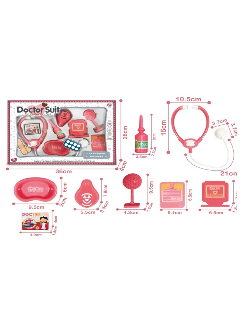 Xinletong Kids' Doctor Bag - 12 Educational Pieces - Image 1