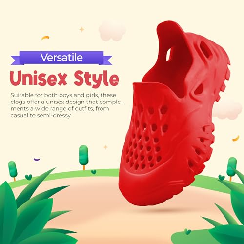 HOPPA Alpha Kid | Lightweight Clogs for Unisex Kids | HOPP Tech R-eva Material I Lightweight I Superior Bounce I Stylish & Anti-Skid I Waterproof I Recyclable & eco-Friendly - Image 2
