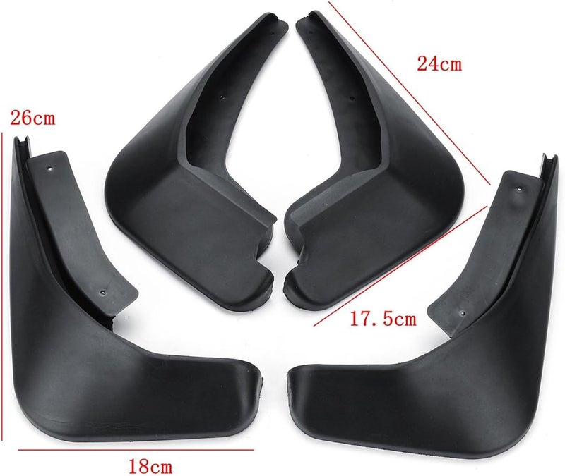 Wivplex Mudguards for Ford Fiesta Mk7 - Image 2