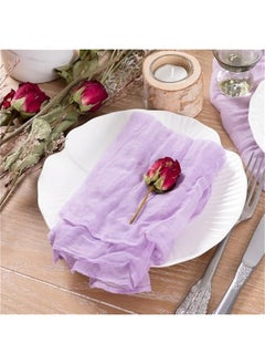 Lilac Purple Cheesecloth Napkins  Spring Napkins Set of 36 Boho Washable Dinner Table Napkins for Wedding Party Baby Shower Birthday Party Decor - pzsku/Z0206169337B80875FEA1Z/45/_/1740497748/62c572be-cc8e-40c1-8af2-6b9f321c1225