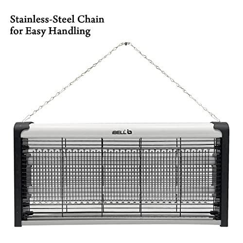 iBELL M23IK Insect Killer Machine Pack of 2 | 6 W LED Fly & Mosquito Trap for Home, Office & Restaurant | Aluminium Body, Chemical-Free Electric Insect Catcher (Silver) - Image 5