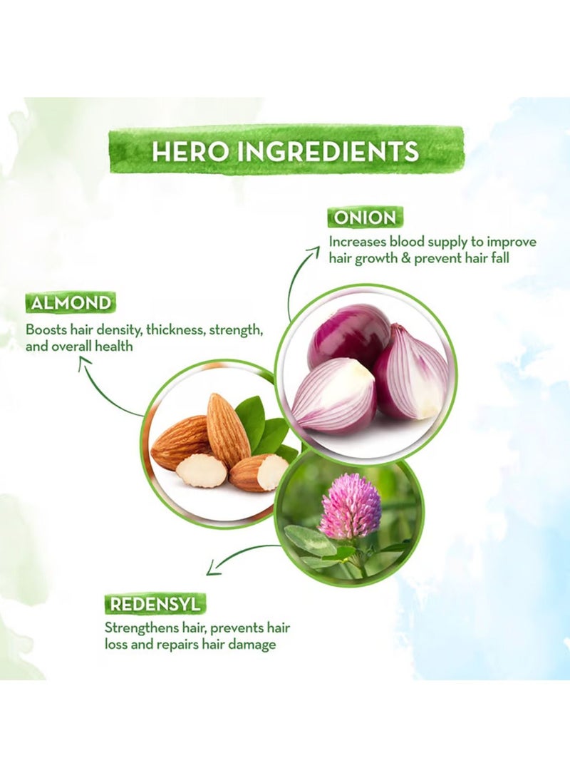 MAMAEARTH Onion Hair Oil for Hair Regrowth and Hair Fall Control 150 ml - Image 4