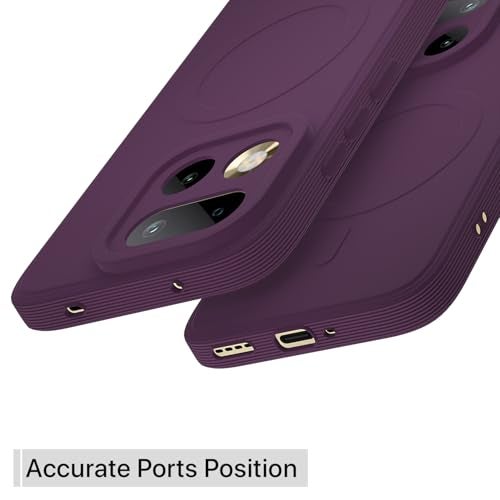Pikkme Back Cover for Realme 16 Pro 5G Soft Matte Silicone Mag-Safe Design (Mag-Safe Not Support) Camera Protection | Slim Fit Bumper Cover (Purple) - Image 4