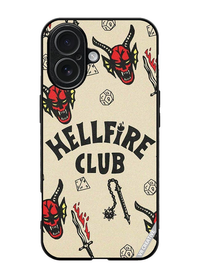 VR CREATIVE Protective Case Cover For Apple iPhone 17 Hellfire Club Design Multicolour