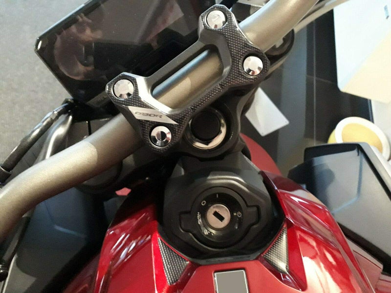 labelbike 3D Stickers Motorcycle Steering Plate Fork and Ignition Key Zone Protection and Decoration in Resin Compatible with Honda CB650R - Image 2