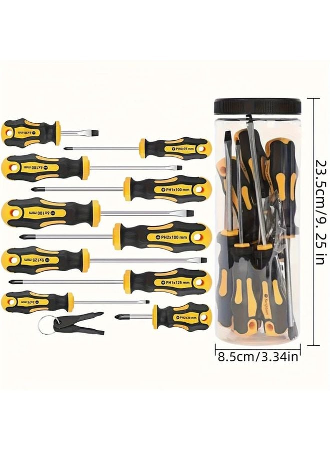 1 Box Professional Magnetic Screwdriver Set Torx Phillips Hex Keys Impact Resistant Case - Image 4