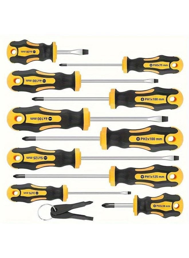 1 Box Professional Magnetic Screwdriver Set Torx Phillips Hex Keys Impact Resistant Case - Image 1